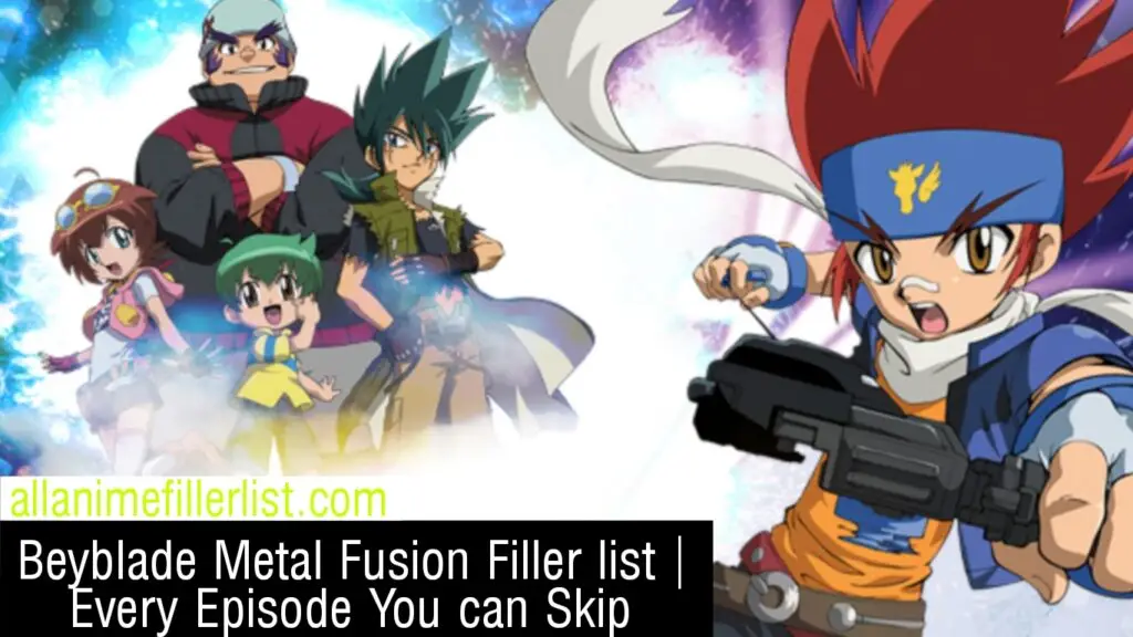 Beyblade Metal Fusion Filler List | Complete Filler Guide