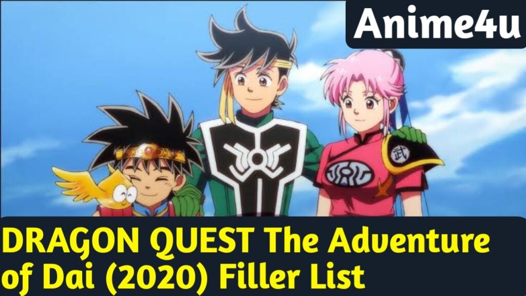 DRAGON QUEST The Adventure of Dai (2020) Filler List