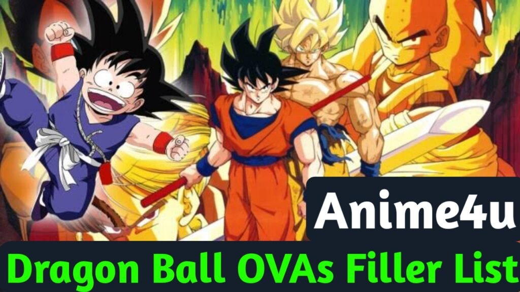 Dragon Ball OVAs Filler List