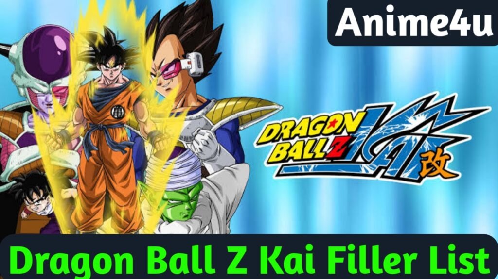 Dragon Ball Z Kai Filler List