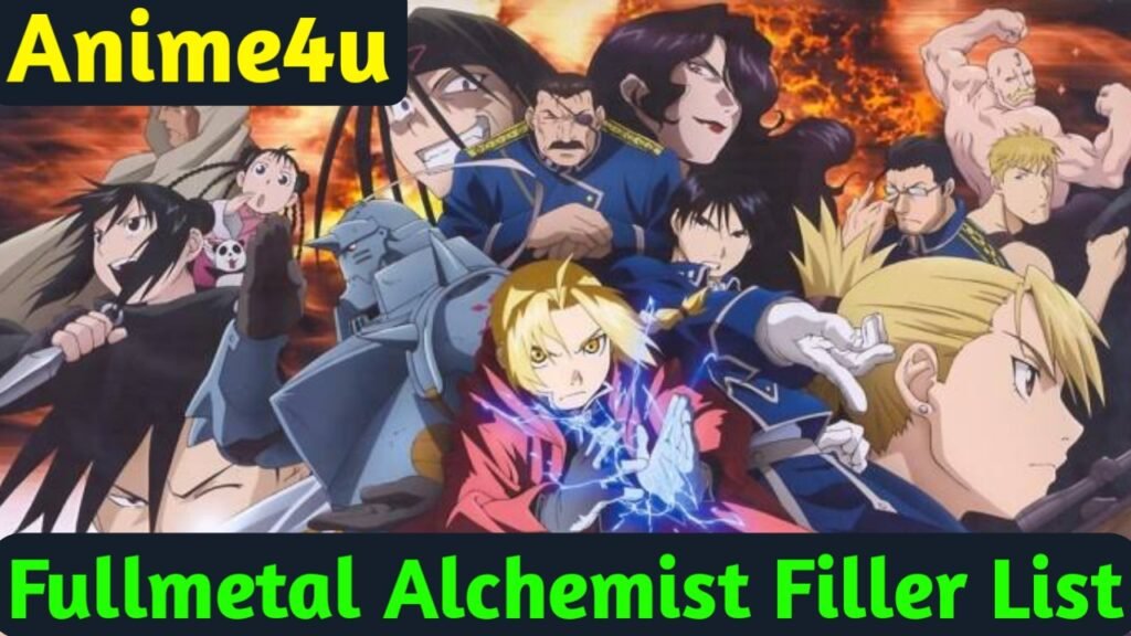 Fullmetal Alchemist Filler List