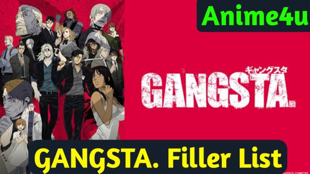 GANGSTA. Filler List