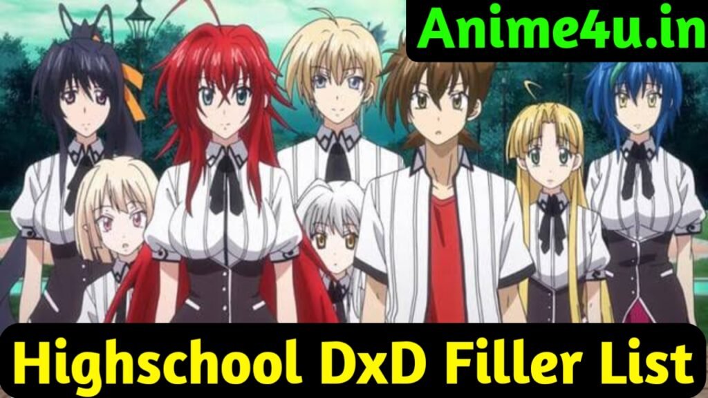 Highschool DxD Filler List