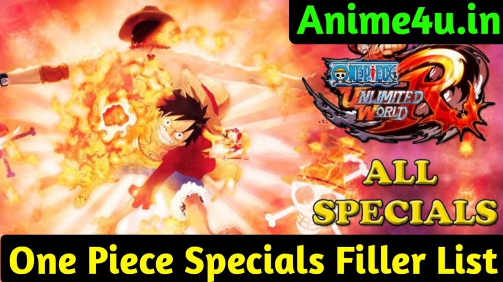 One Piece Specials Filler List