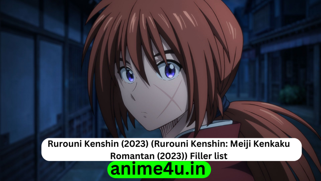 Rurouni Kenshin (2023) Filler List