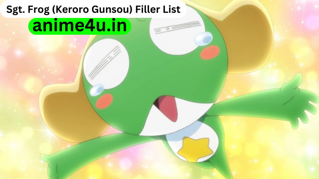 Sgt. Frog Filler List