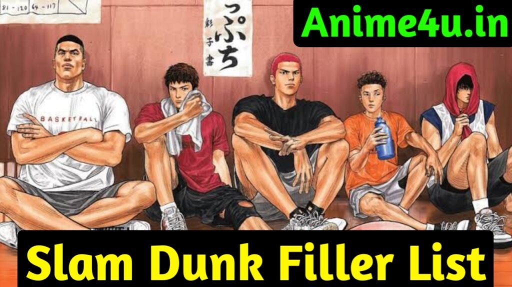 Slam Dunk Filler List