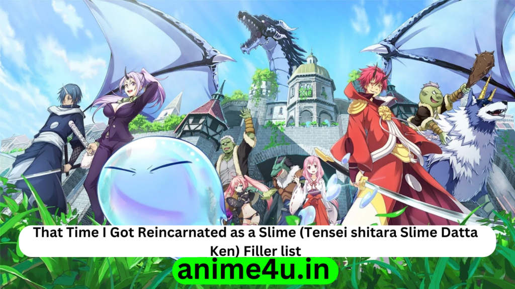 That Time I Got Reincarnated as a Slime Filler List