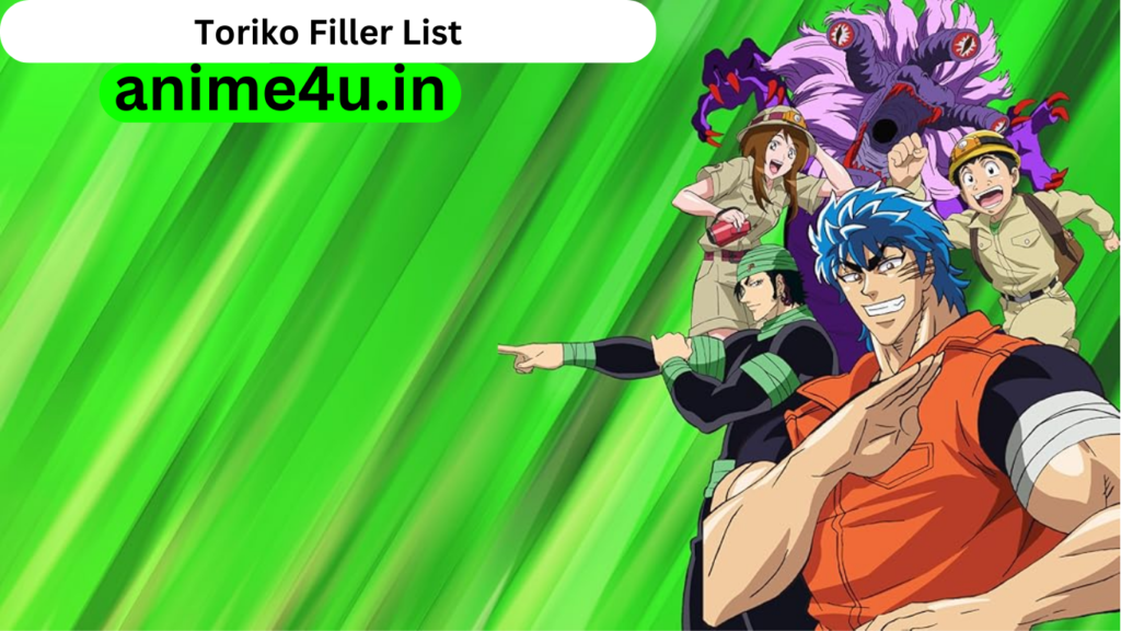 Toriko Filler List